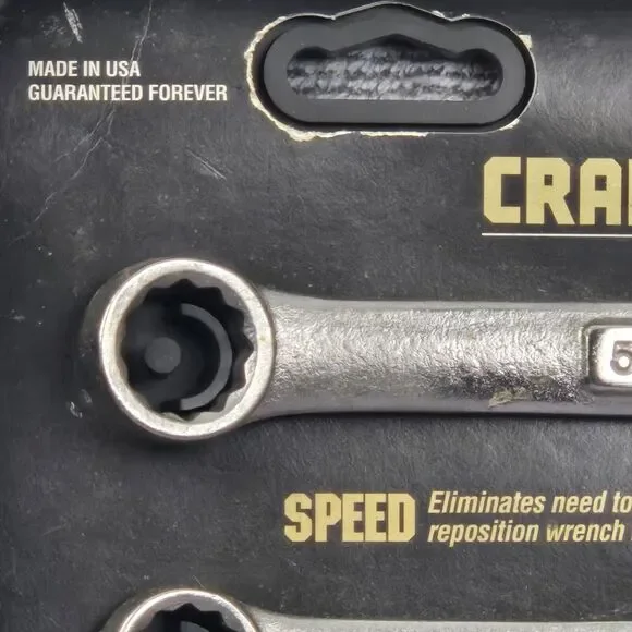 Vintage Craftsman 6 Pc Professional Quick Wrench Set SAE 42356 USA Made 5/8-5/16 - Picture 15 of 16